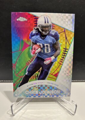 Chris Johnson - Chrome All Etch X-Fractor - 2023 Topps Composite