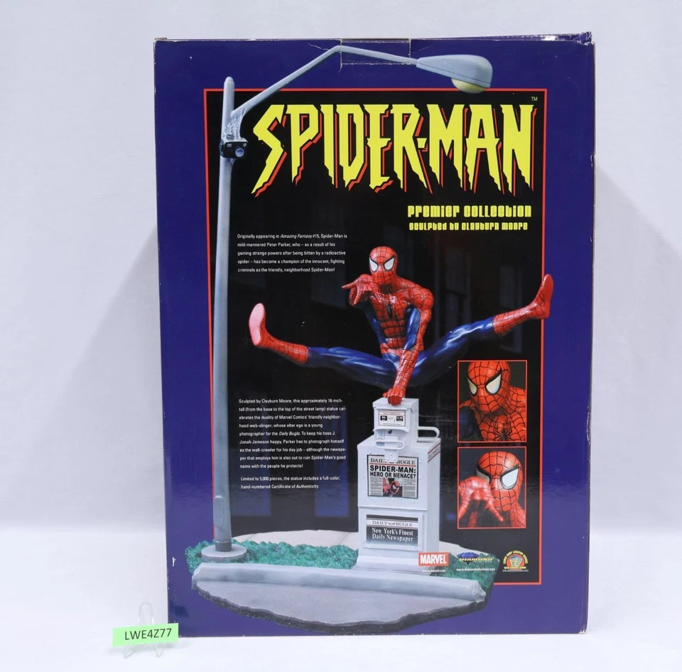 Spider-Man Premier Collection Marvel Comics 2004 Diamond Select Toys 1277/5000 Foto 2 de 4