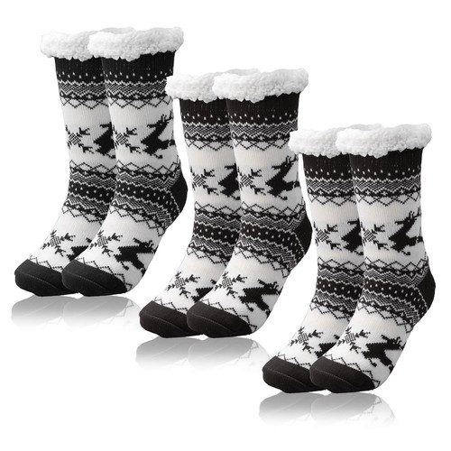 fuzzy thick socks