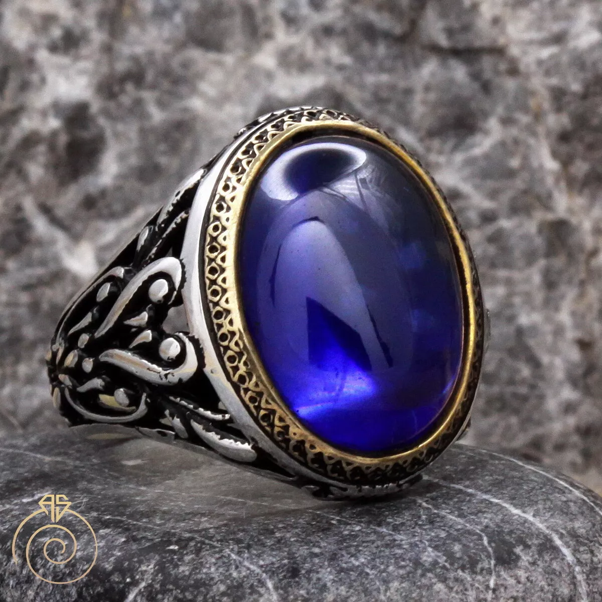 Chopra Gems Blue Sapphire Ring with Natural Neelam Stone Lab Certified &  Astrological Stone Brass Ring Price in India - Buy Chopra Gems Blue Sapphire  Ring with Natural Neelam Stone Lab Certified