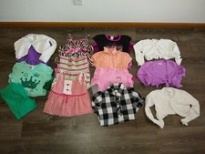 Girls 6/6X Lot of 14 pieces-Including 9 dresses 1 legging  4 Cropped Cardigans