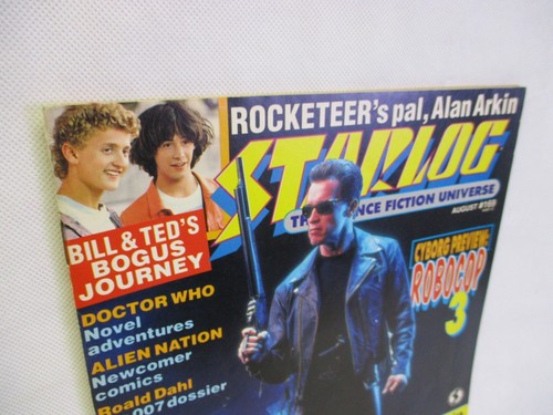 Starlog 169 August 1991 Terminator 2 Arnold Schwarzenegger Doctor Who Robocop 3 - Picture 2 of 4