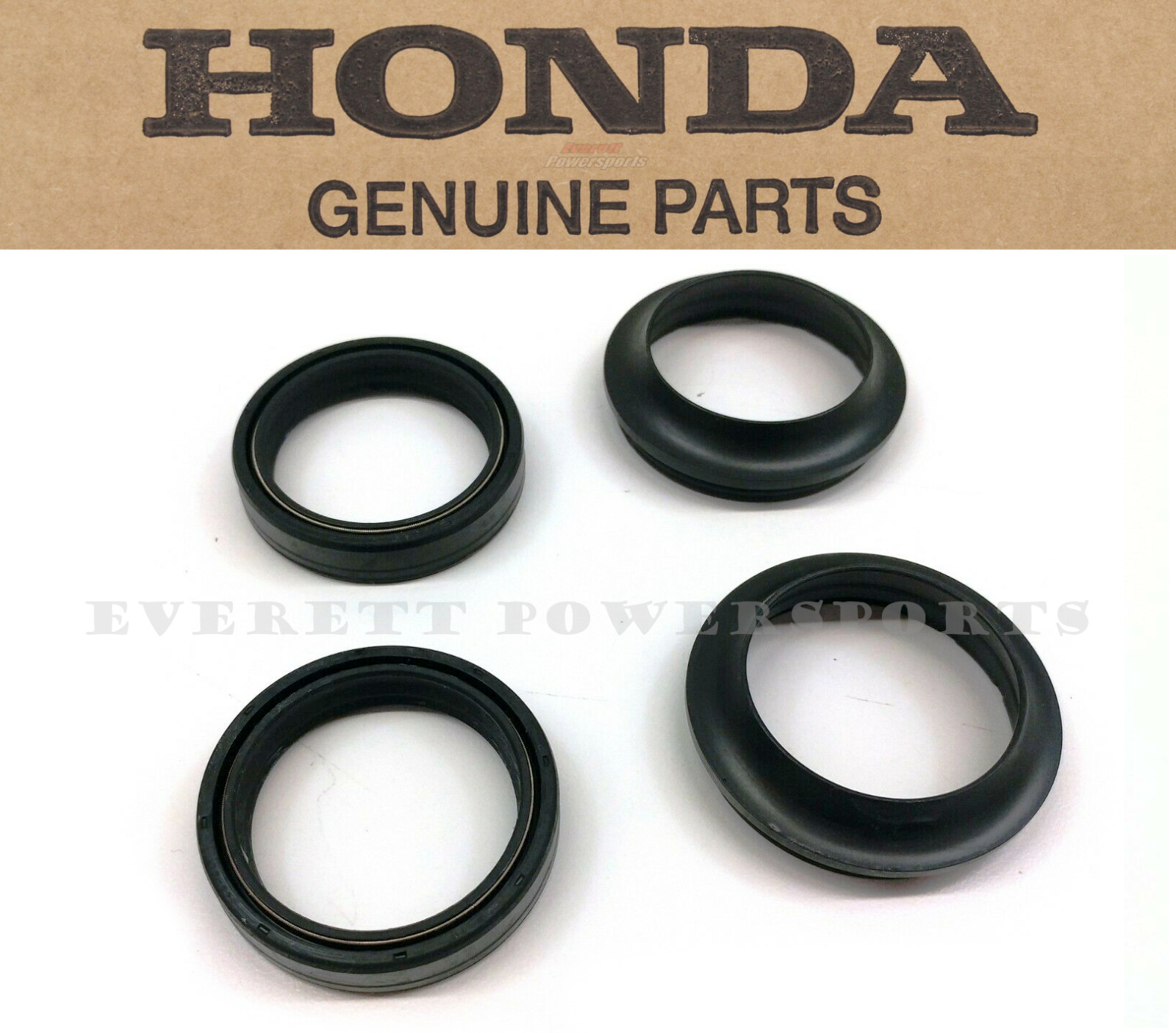 2x Fork Dust Oil Seal Kit CB1000R 11-23, CBR1000RR 08-25 Genuine Honda OEM #A134