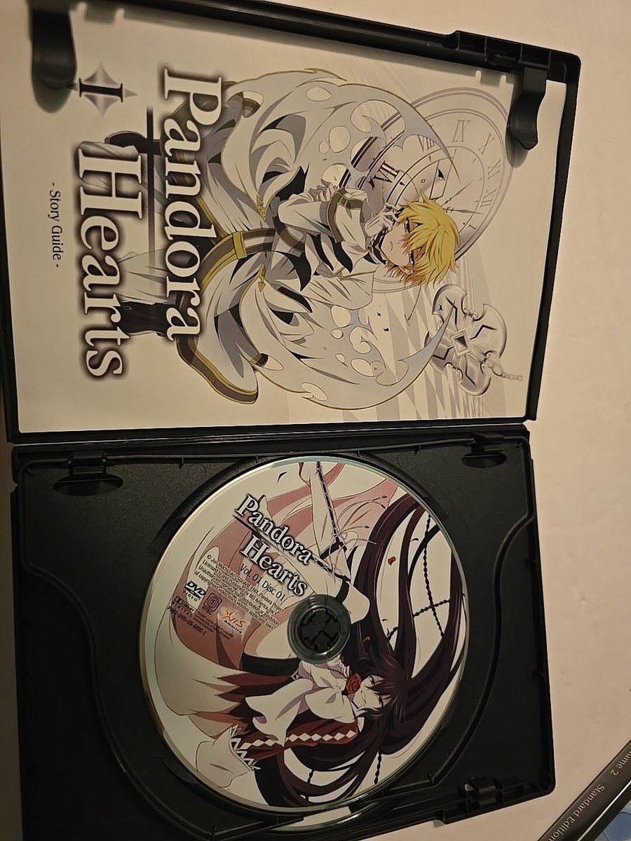 Pandora Hearts - Volume 1 and 2 - Standard Edition (DVD 4-Disc Set