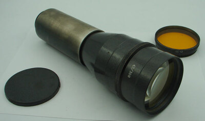 Rare Soviet FS-2 4.5/300mm Avia lens with 16 blades M42 Zenit Pentax M Praktica