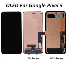OEM OLED For Google Pixel 5 LCD Display Touch Screen Replacement Assembly±Frame