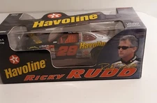 action collectibles nascar Ricky Rudd #28 Havoline 1:24 Scale Stock Car