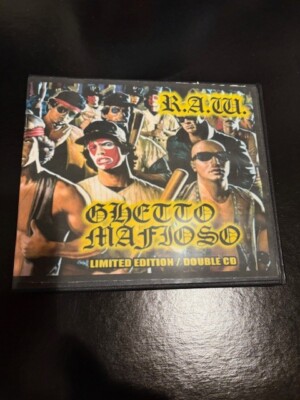 R.A.W. - Ghetto Mafioso 2 x CD - DJ MIXTAPE Drum N Bass Ragga Jungle RAW Mix CD