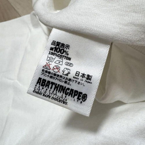 A bathing ape x SKATETHING T-Shirt size M White Initial nigo limited From JAPAN - Picture 8 of 12