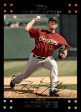 2007 Topps Red Back #3 Brad Lidge Houston Astros