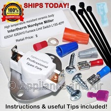 626341 6263410 Intertherm Nordyne Miller Limit Switch L155-40F Ships FREE TODAY 