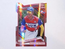 2022 Panini Elite Extra Francely Silverio Prime Numbers Die-Cut Card 16/179 DPL