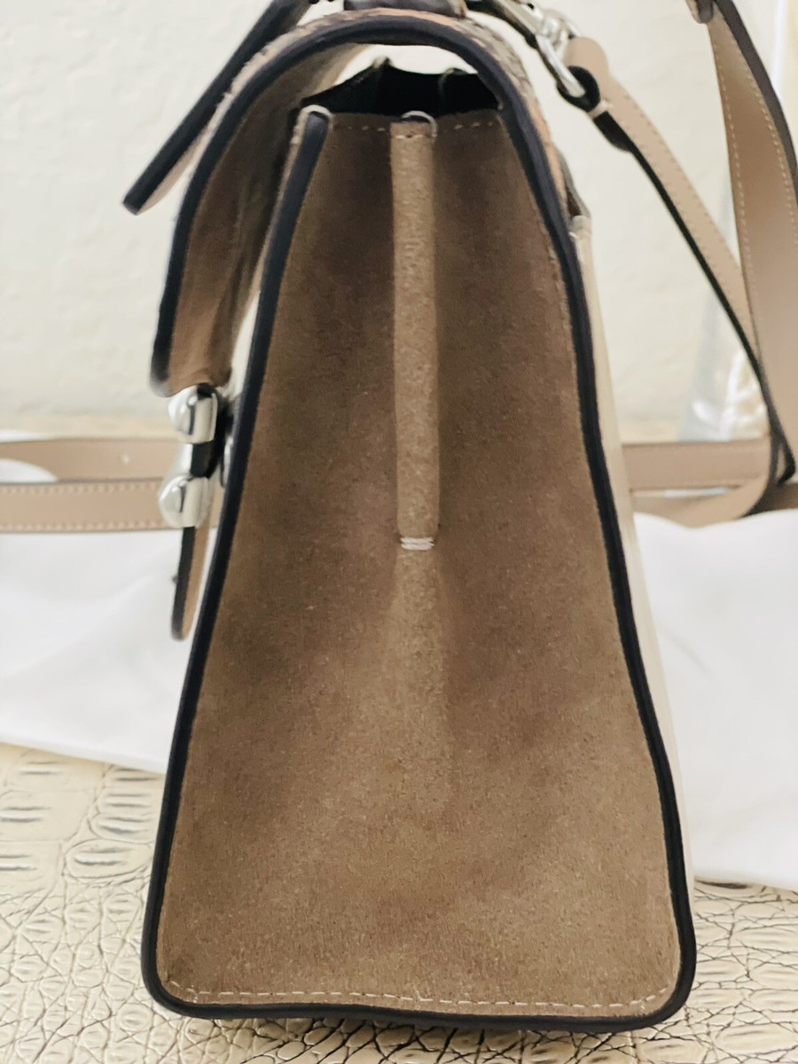 Tabby Top Handle 20 Women Handbag - B4/Tan Black for sale