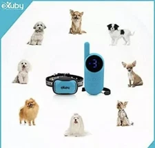 eXuby - Tiny Shock Collar for Small Dogs 5-15lbs - Smallest Collar on the Market