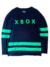 Vintage Meta Threads Xbox Green Black 2019 Long Sleeve Shirt Size Small