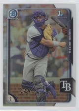 2015 Bowman Draft Chrome Refractor Chris Betts #194 ey6
