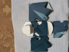 Owlet ‎Accessory Fabric Socks for Baby Monitor 0-18 Mo. Deep Green. Pack Of 4