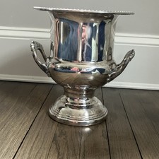 Leonard Silverplate Metal Ice Bucket 