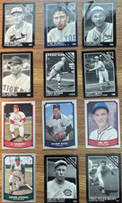 92 Sporting News and 89 Pacific Trading Card Co Baseball Mini Black Card Lot 
