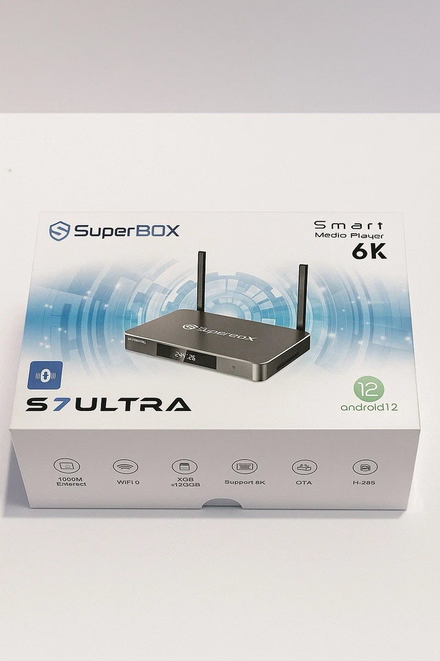 Superbox S7 Ultra 4K Media Streamer · 2025 · Authorized Seller · FAST SHIPPING - Image 3 of 4
