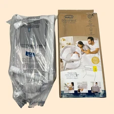 HALO Baby Flex BassiNest Heather Weave Lightweight Travel Bassinet 4791 #OB7915