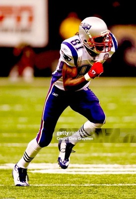 Randy Moss Game Worn Jersey Patch 2x2 Inch NFL Certified New England  Patriots