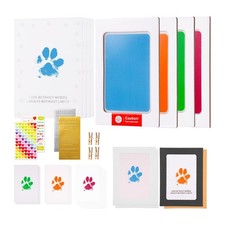 Pet Paw Impression   Inkless Ink Pad for Dogs and Cats, Dog Nose Print, Pa