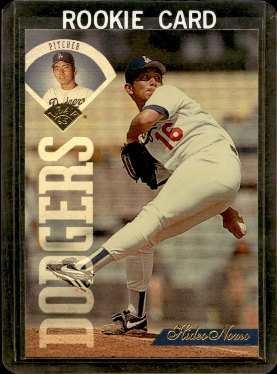 Hideo Nomo Rookie Baseball Trading Cards for sale | eBay