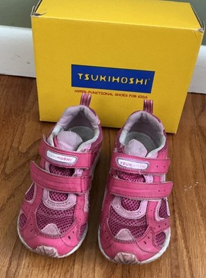 Girls Tsukihoshi Child 30 Sneakers Fuchsia/Pink Shoes Size 11.5