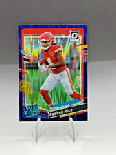 2023 Panini Donruss Optic - Rated Rookie Rashee Rice #257 Purple Shock Prizm