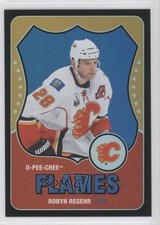 2010-11 O-Pee-Chee Black Rainbow Retro 72/100 Robyn Regehr #94 0c2