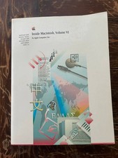Vintage Inside Macintosh, Volume VI Apple Manual 1991, Thick Paperback, AS-IS
