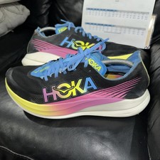 Hoka Rocket X 2 Womens 12.5/Mens 11.5 Black/multi color