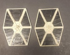 Vintage Die Cast TIE Fighter Wings Kenner Star Wars