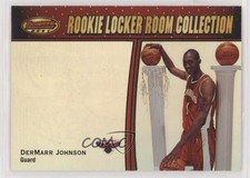 2000-01 Bowman's Best Rookie Locker Room Collection DerMarr Johnson #LRC6 y0i