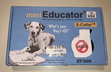 E-Collar Mini Educator ET-300 1/2 Mile Remote Dog Training Collar Off Leash-NEW