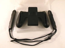 Genuine Official NINTENDO SWITCH Joy-Con Comfort Grip + Wrist Straps, Very Nice