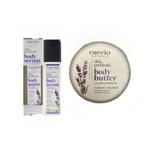 Cuccio Naturale Skin Prebiotic Body Butter - 8 Oz & Body Serum - 3.38 Oz