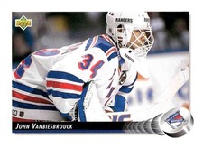 1992-93 Upper Deck #44b John Vanbiesbrouck