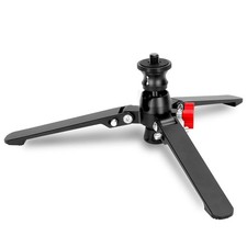 Desktop Mini Tripod with 3/8" Screw Universal 3-Foot Monopod Support Base