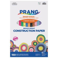 Prang Formerly SunWorks SmartStack Construction Paper, 11 Assorted Colors, 12...