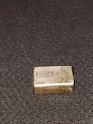 Vintage Johnson Matthey JMC 4 oz Poured Bar .999 Fine Maple Leaf Stamp