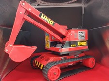 Nomura Toy Tin Toy Car UNIC522 Excavator Shovel F/S FEDEX