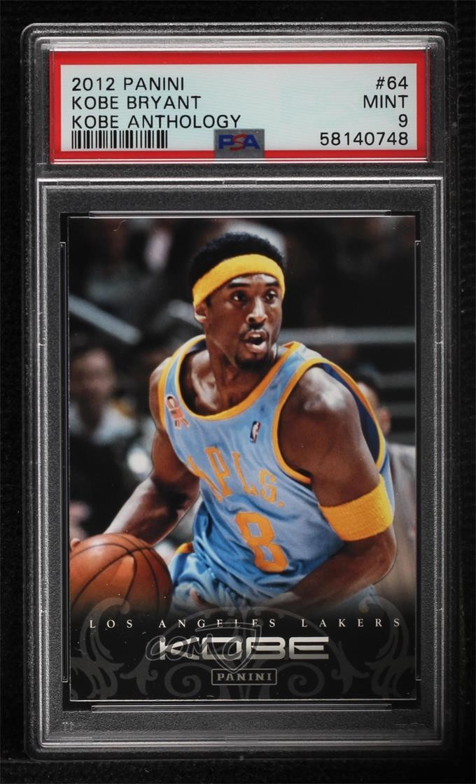 2012-13 Panini Kobe Anthology Kobe Bryant #64 HOF s6i