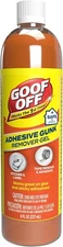 Goof Off Adhesive Gunk Remover, 8 fl. oz., Removes 8 Fl Oz (Pack of 1) 