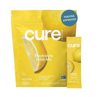 Plant-Based Electrolyte Drink Mix | No Added Sugar | Coconut Water | 14 Packets