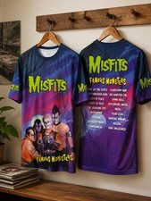 Misfits Band Famous Monsters 3D T shirt