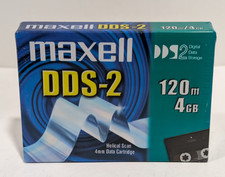 MAXELL DDS-2 Digital Data Storage Cassette / Cartridge 120m 4GB - NEW  SEALED -