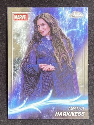Agatha Harkness 2025 Topps Chrome Marvel Studios Base #162