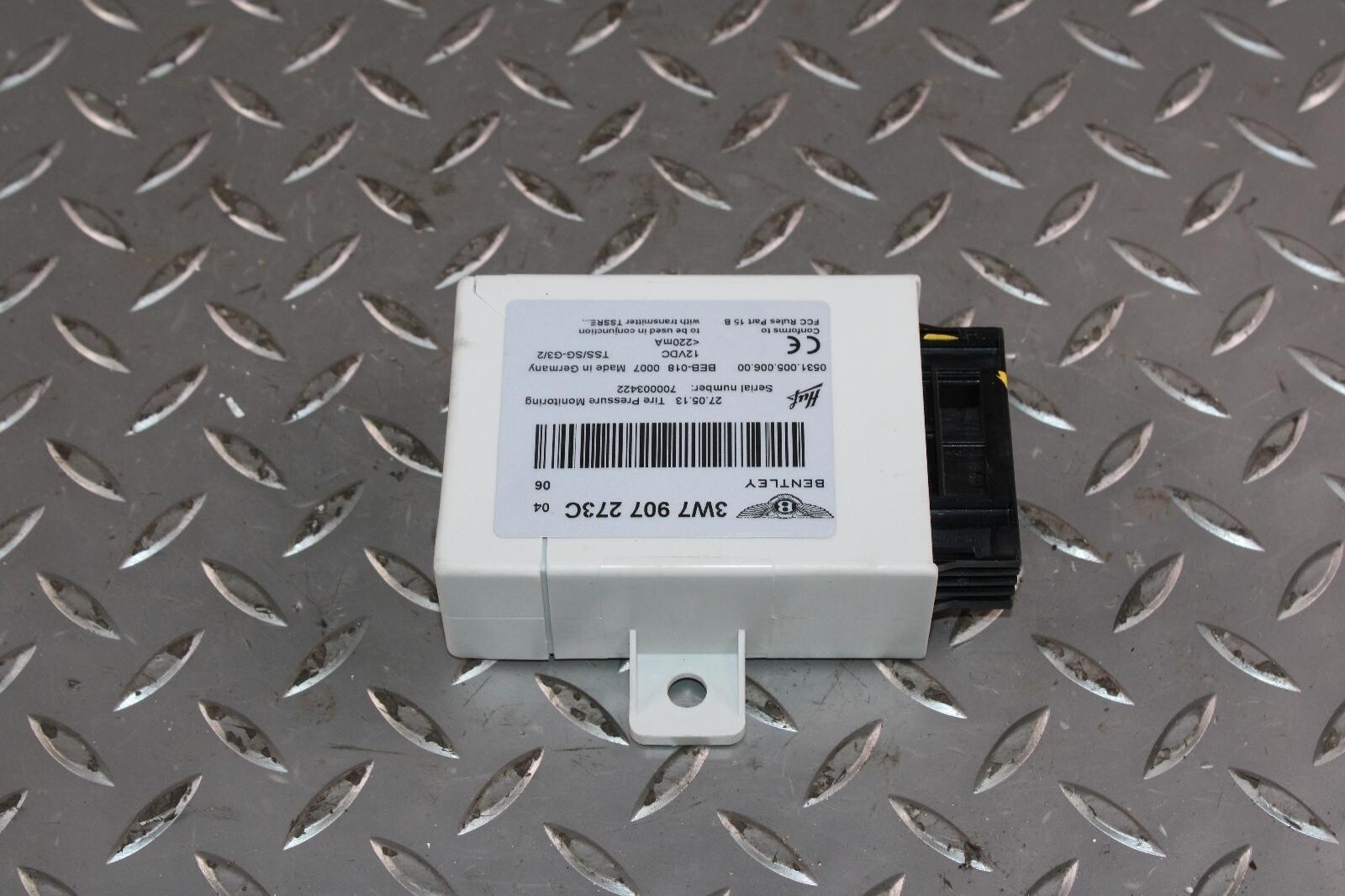 13-17 Flying Spur Electronic Tire Pressure Monitoring System TPMS Control Module